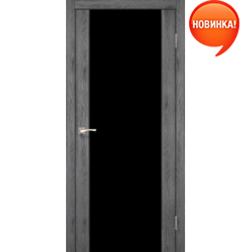 Двері KORFAD Sanremo триплекс чорний