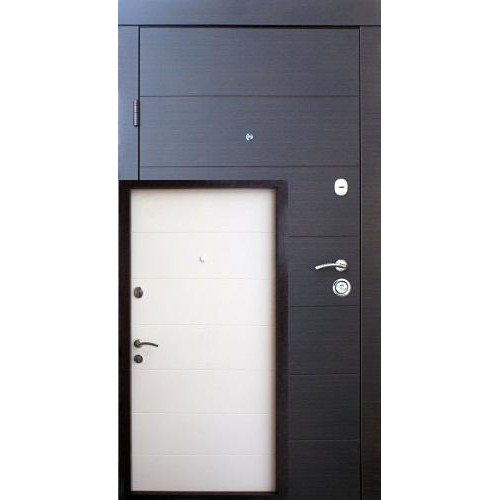 Двері Qdoors Преміум Горизонталь світла всередині